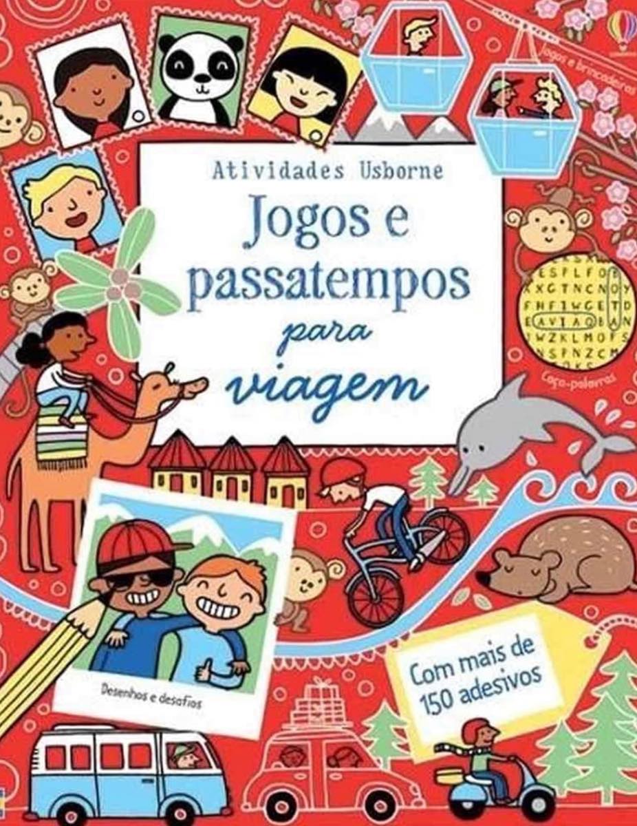 Capa de Jogos e passatempos para viagem