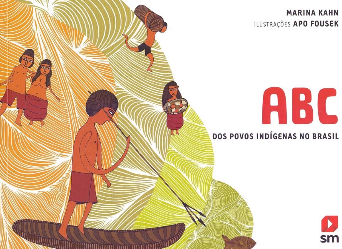 Capa de ABC dos povos indígenas do Brasil