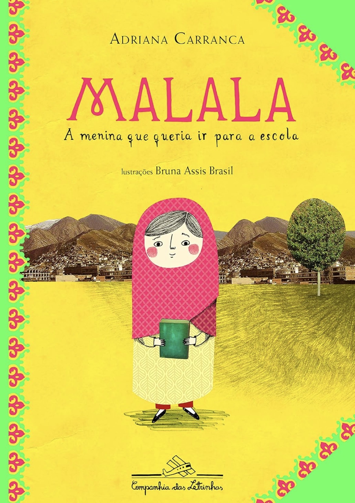 Capa de Malala- a menina que queria ir para a escola