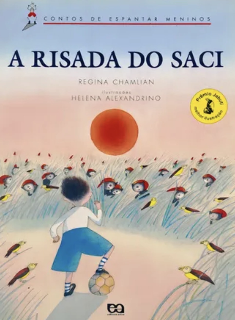 Capa de A risada do Saci