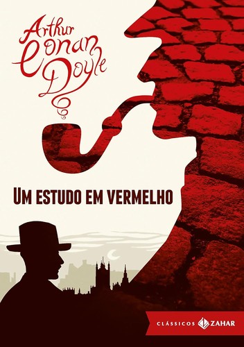 Capa de Um estudo em vermelho