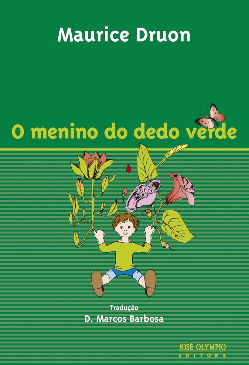 Capa de O menino do dedo verde