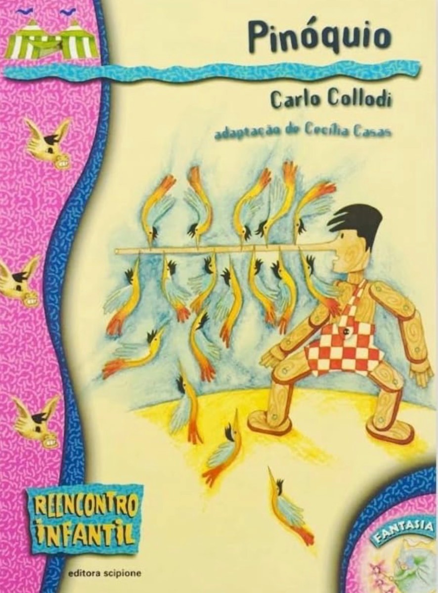 Capa de PINOQUIO: ALUNO (SERIE REENCONTRO INFANTIL)