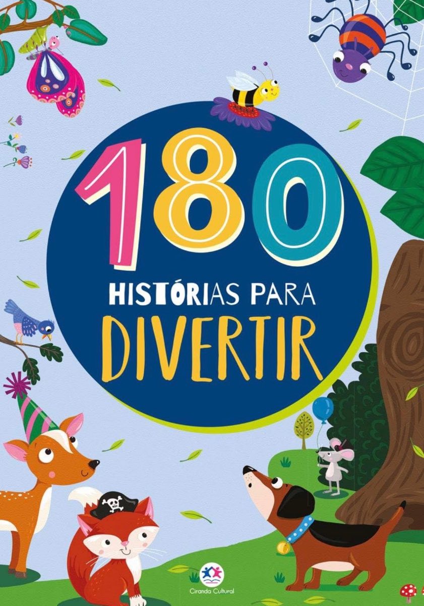 Capa de 180 histórias para divertir
