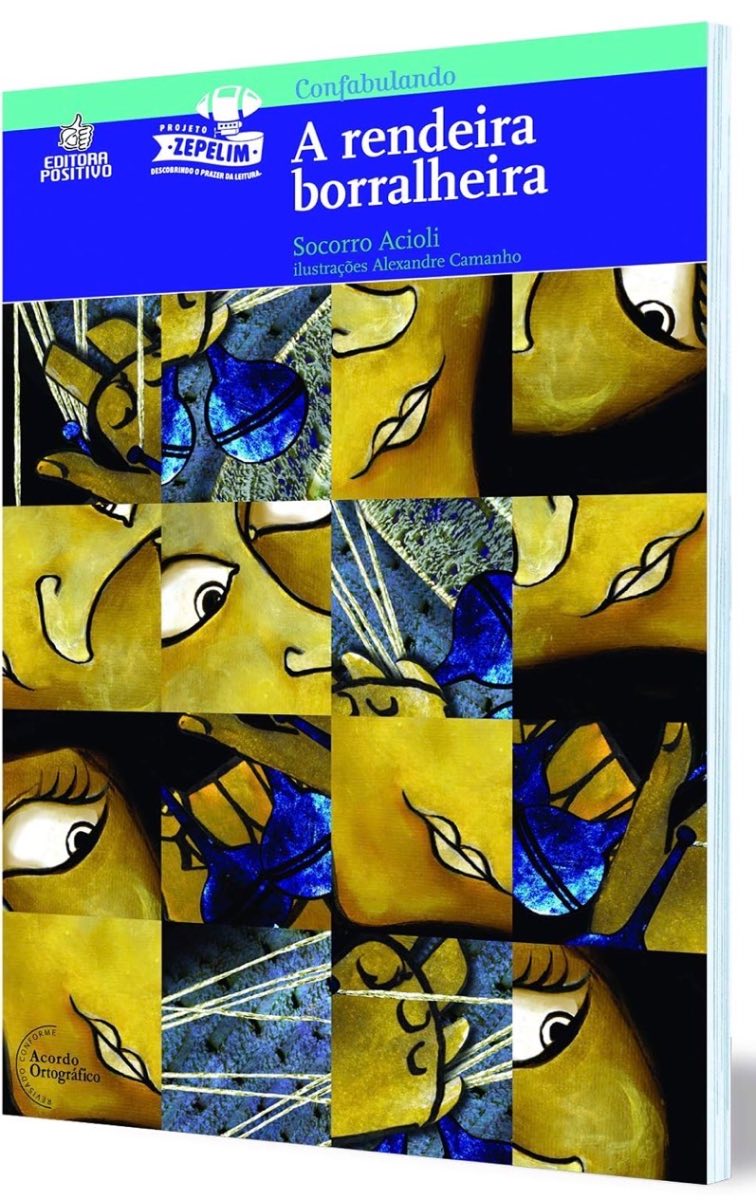 Capa de A rendeira borralheira
