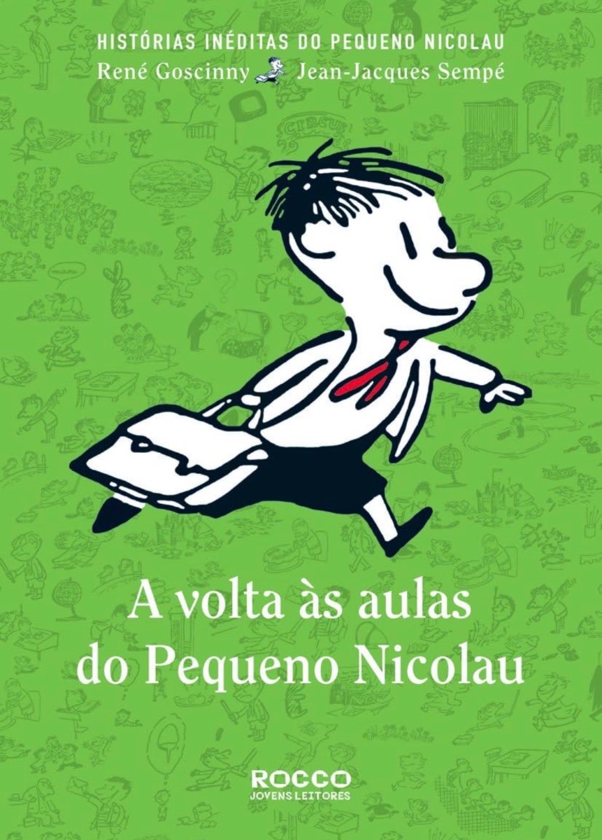 Capa de A volta às aulas do Pequeno Nicolau