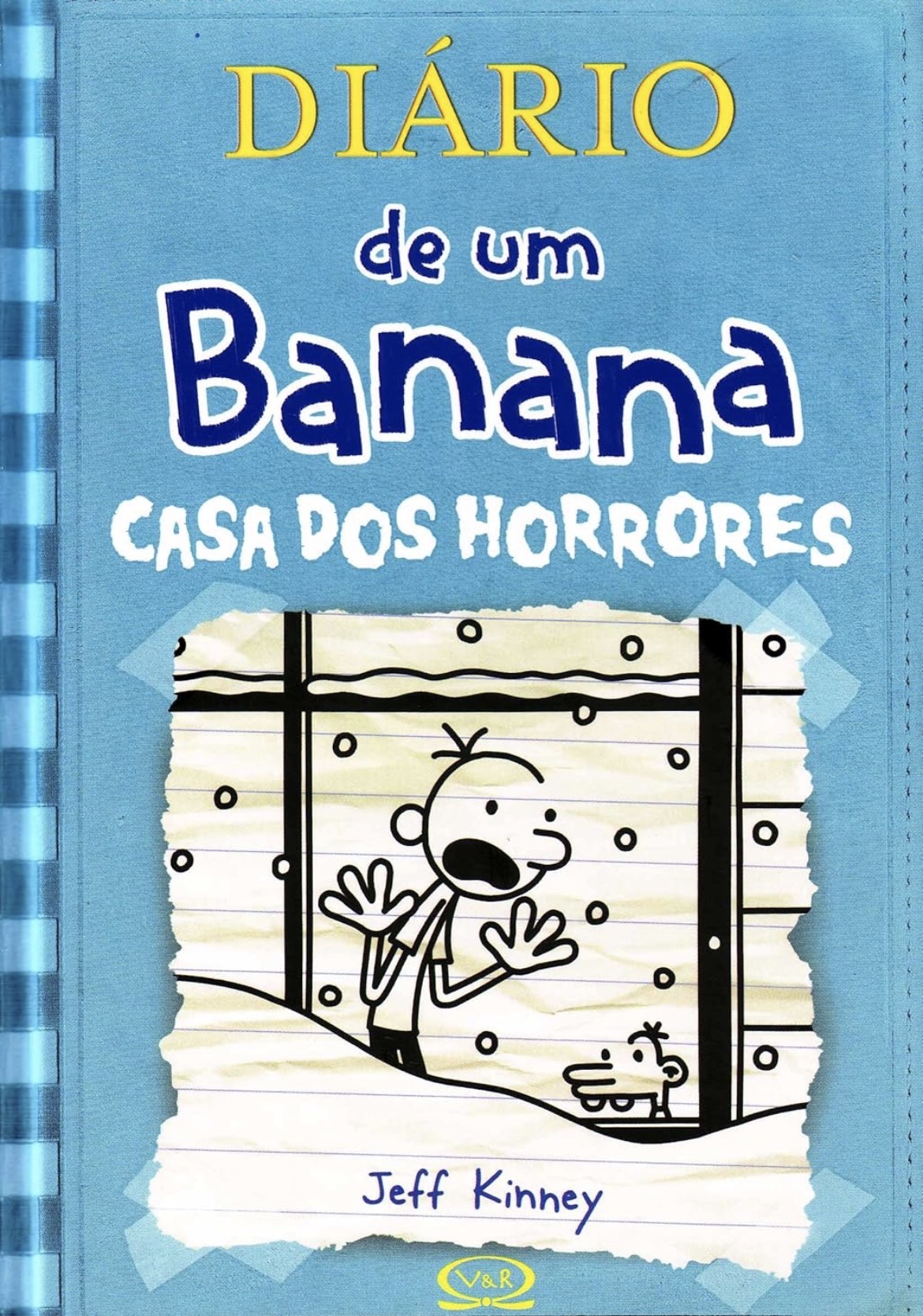 Capa de Diário de um Banana -Casa dos horrores