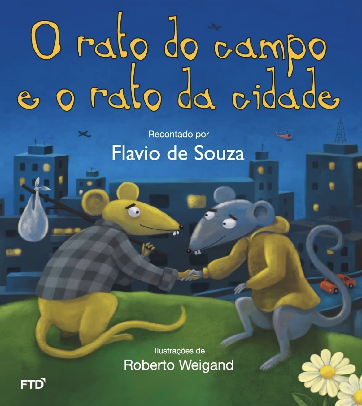 Capa de O rato do campo e o rato da cidade
