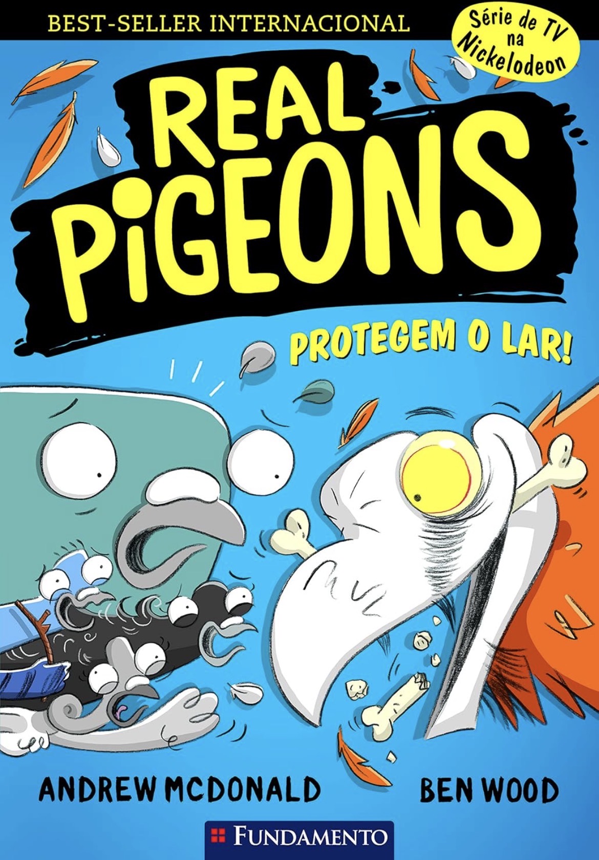 Capa de Real Pigeons protegem o lar!
