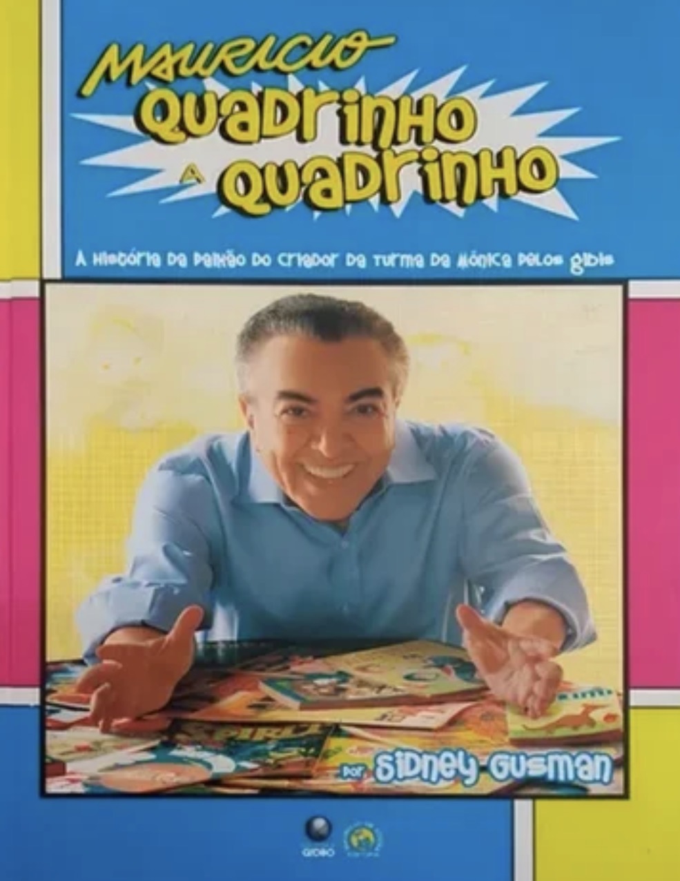 Capa de Maurício quadrinho a quadrinho