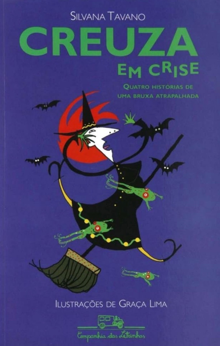 Capa de CREUZA EM CRISE: QUATRO HISTÓRIAS DE UMA BRUXA ATRAPALHADA
