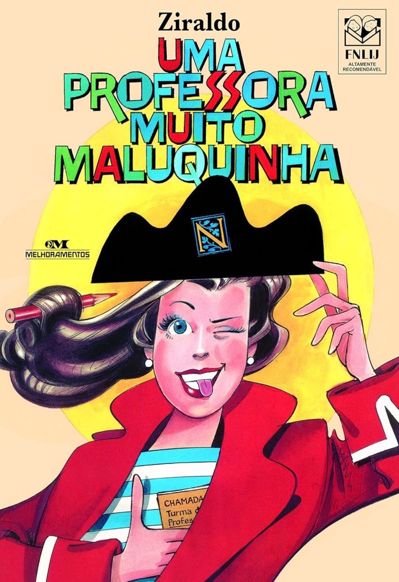 Capa de Uma professora muito maluquinha