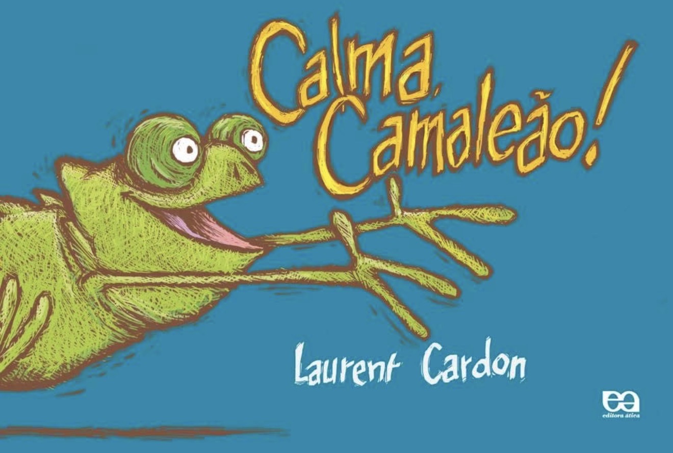 Capa de Calma, camaleão (aluno)
