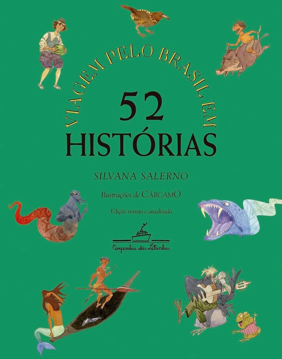 Capa de Viagem ao Brasil em 52 histórias