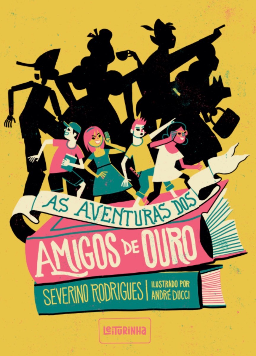Capa de As aventuras dos amigos de ouro