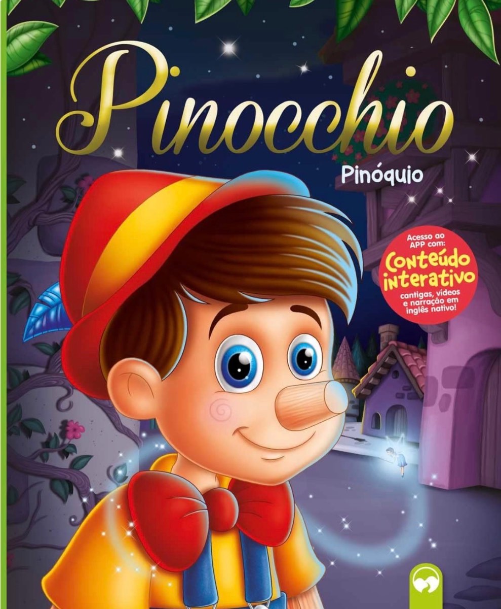 Capa de Pinocchio/Pinóquio