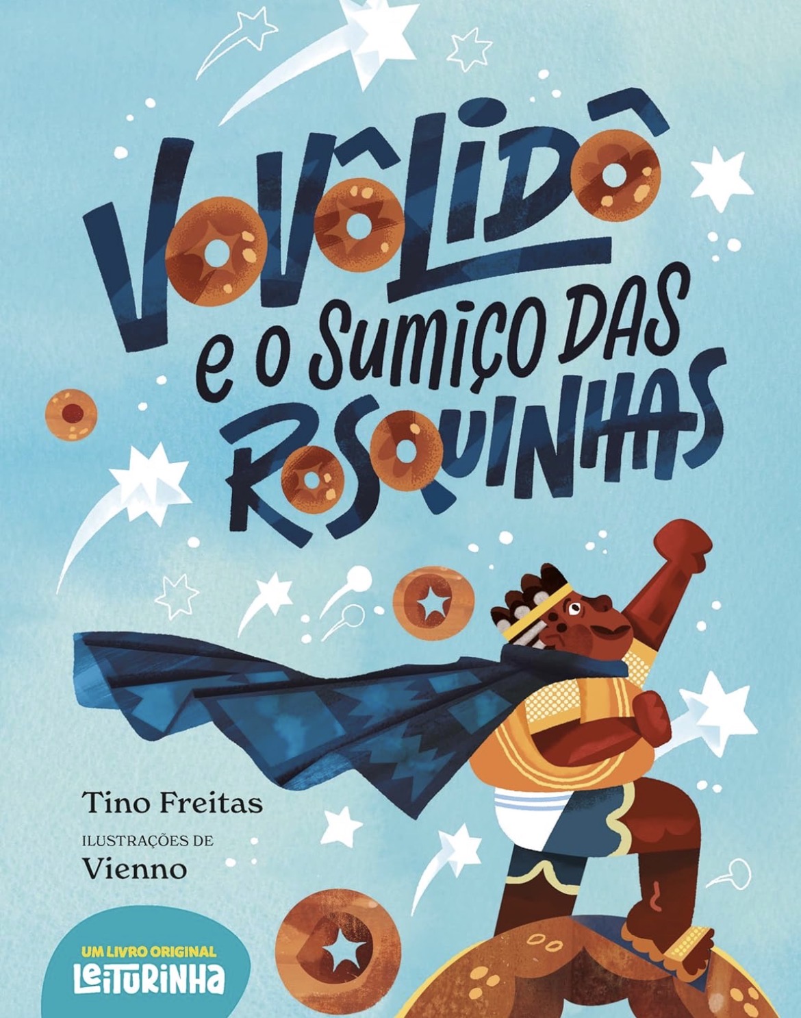 Capa de Vovôlidô e o sumiço das rosquinhas
