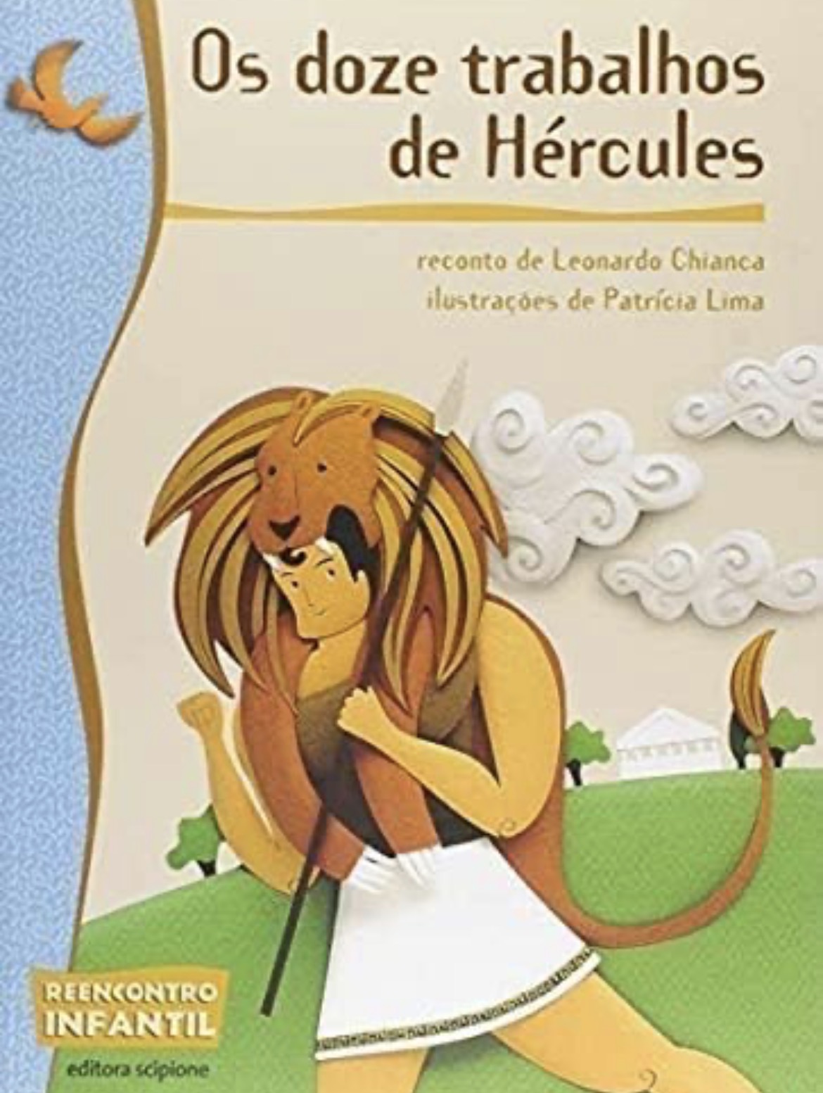 Capa de Os doze trabalhos de Hércules