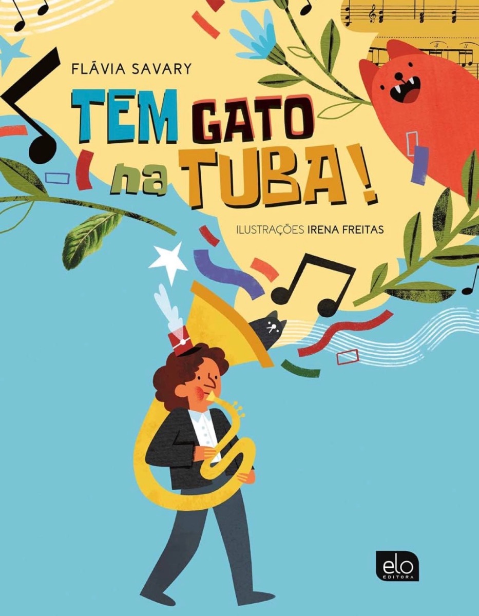 Capa de Tem gato na tuba!