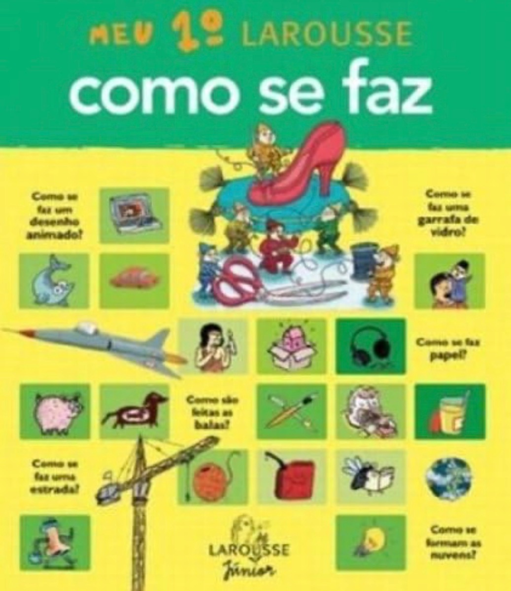 Capa de Meu primeiro Larousse Como se faz