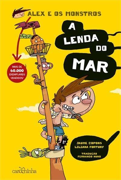 Capa de Alex e os monstros - A lenda do mar