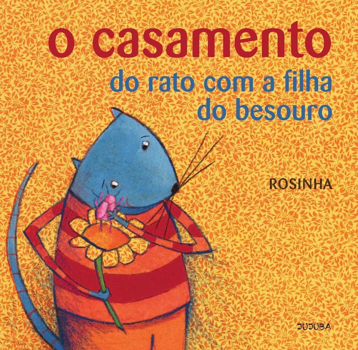 Capa de O casamento do rato com a filha do besouro