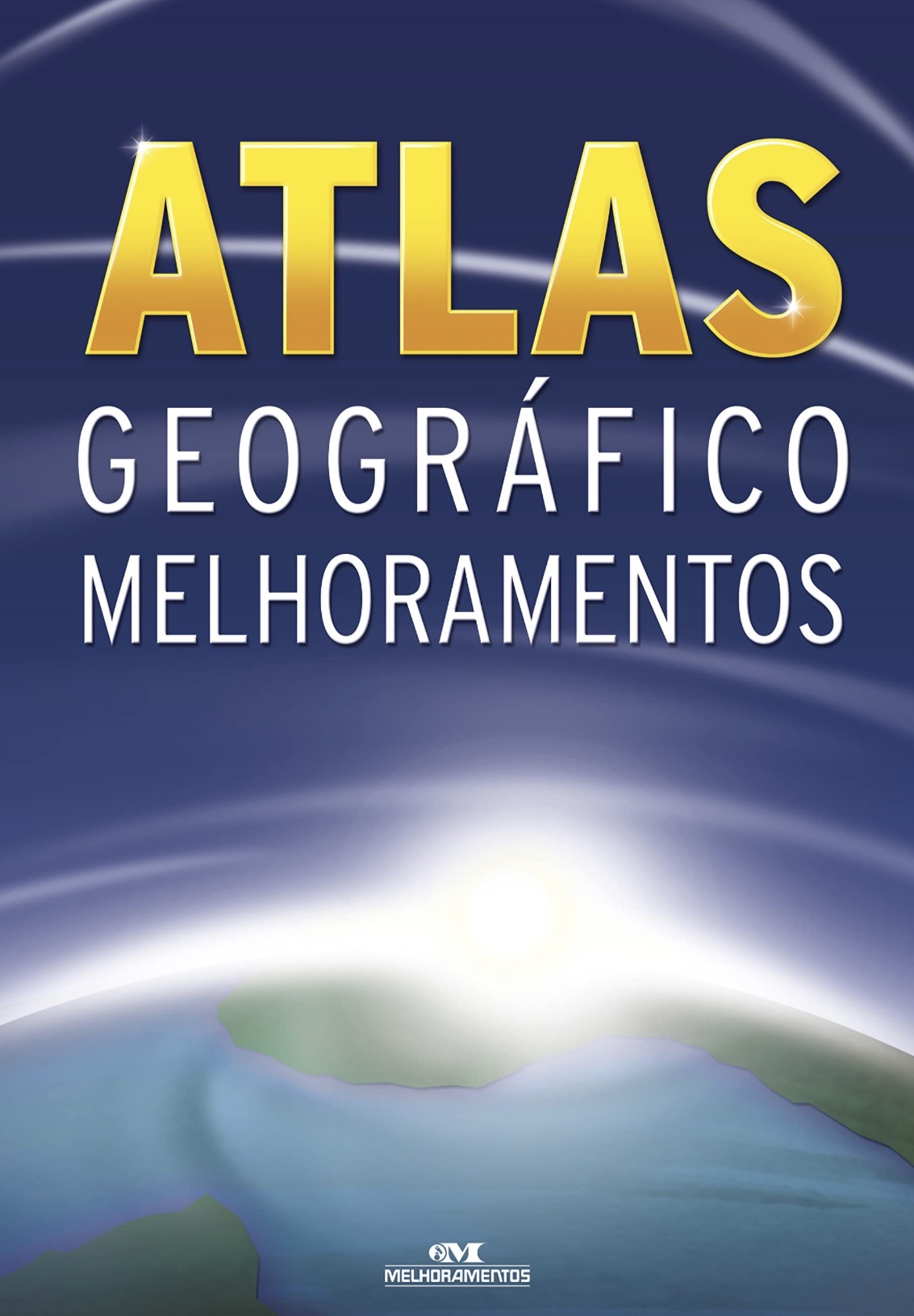 Capa de Atlas geográfico melhoramentos