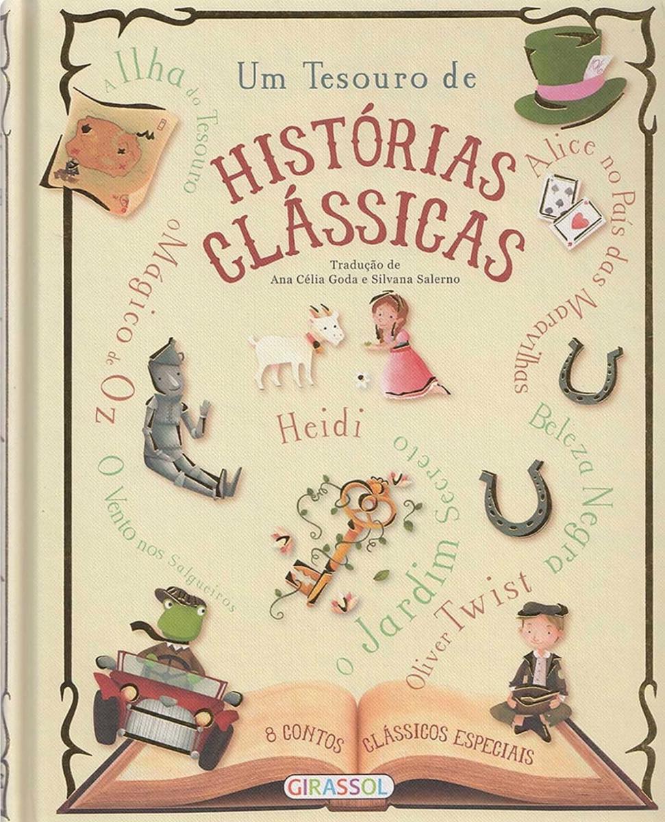 Capa de Um tesouro de histórias clássicas