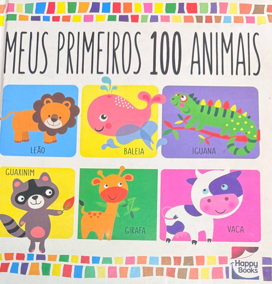 Capa de Meus Primeiros 100 Animais