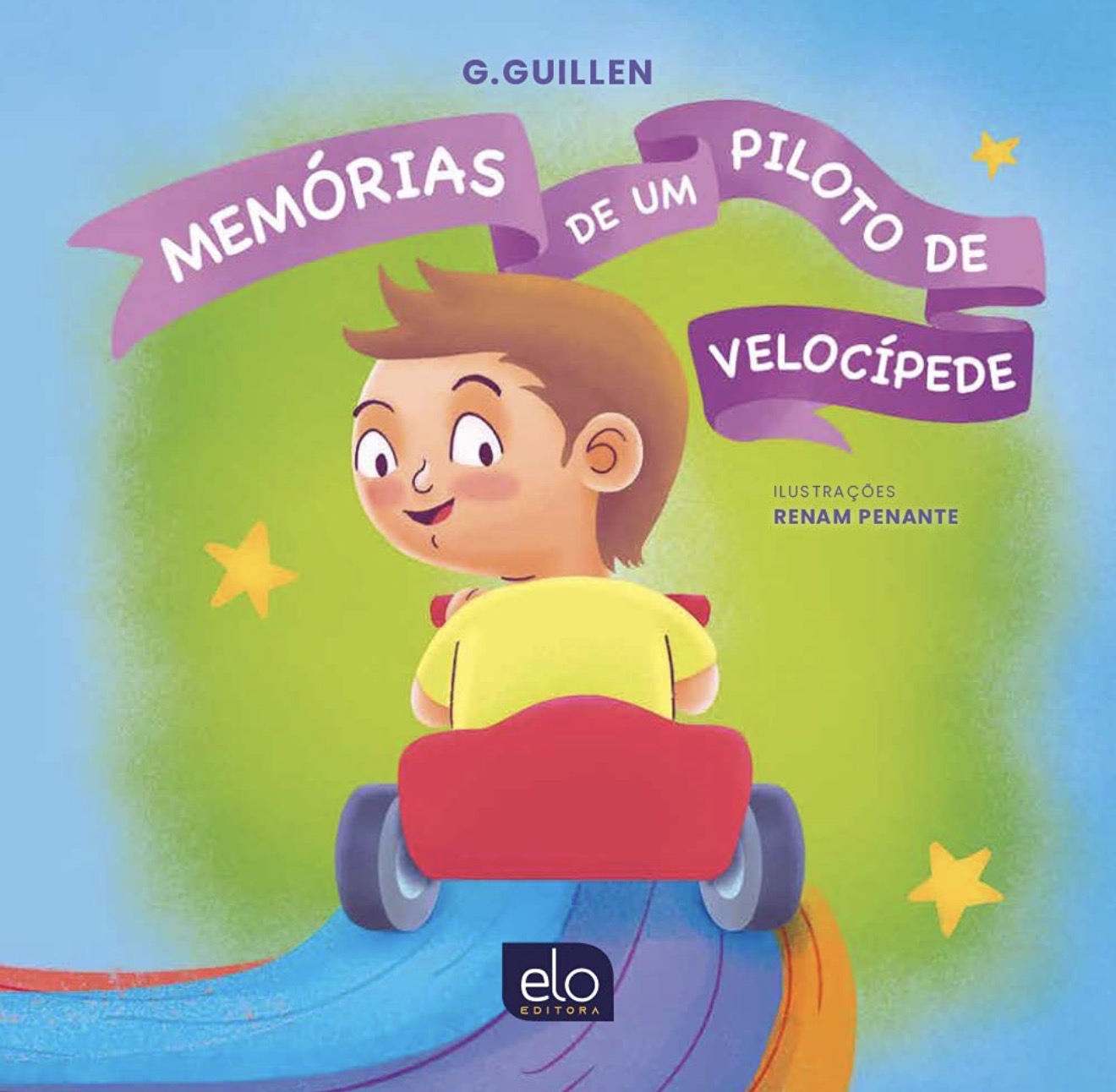 Capa de Memórias de um piloto velocípede