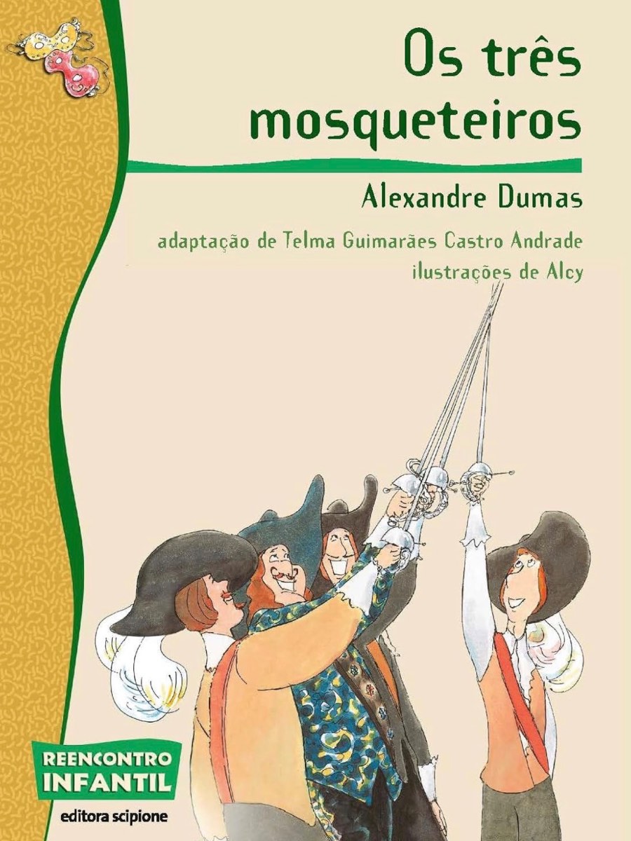 Capa de Os três mosqueteiros