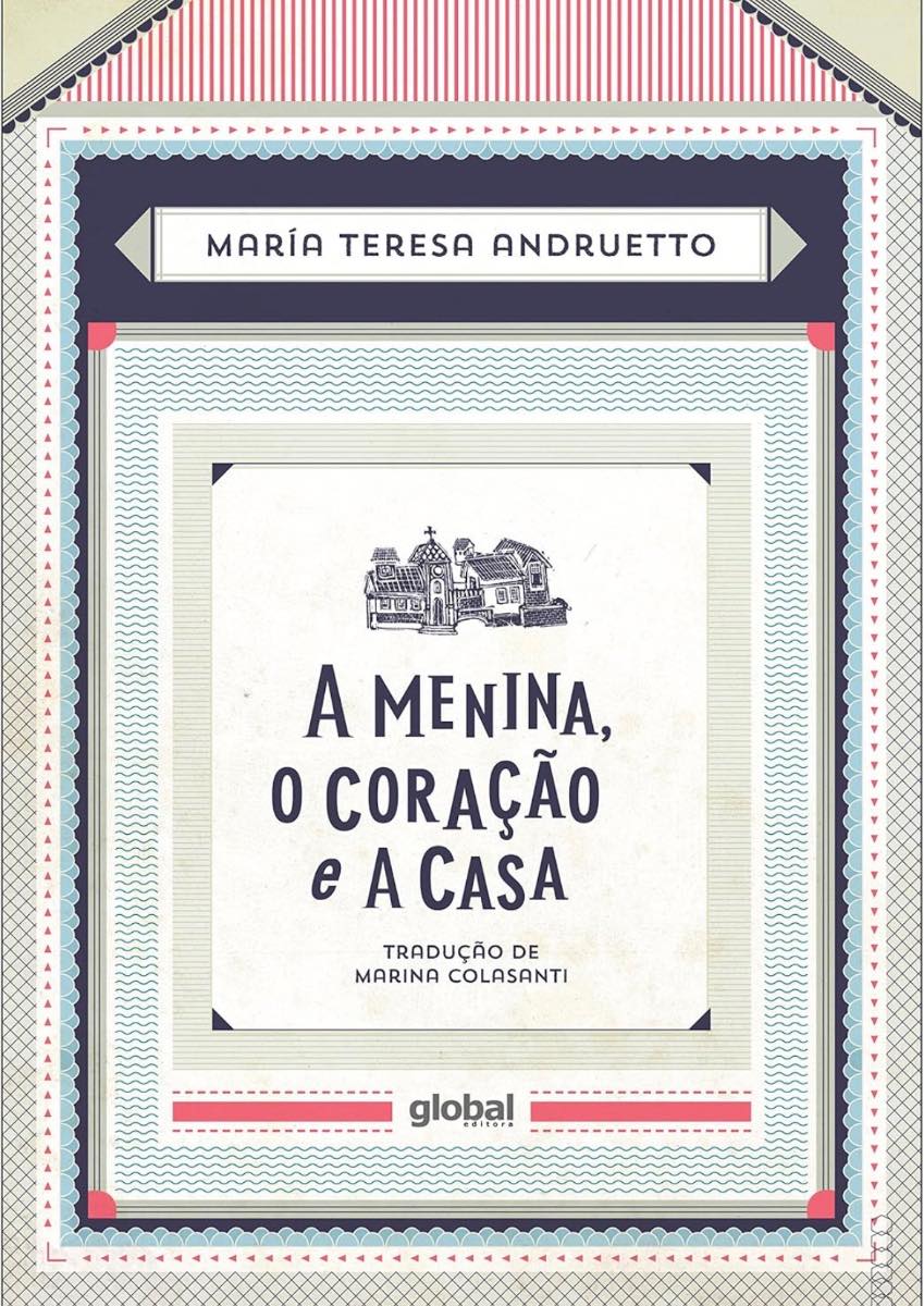 Capa de A Menina, o coração e a casa