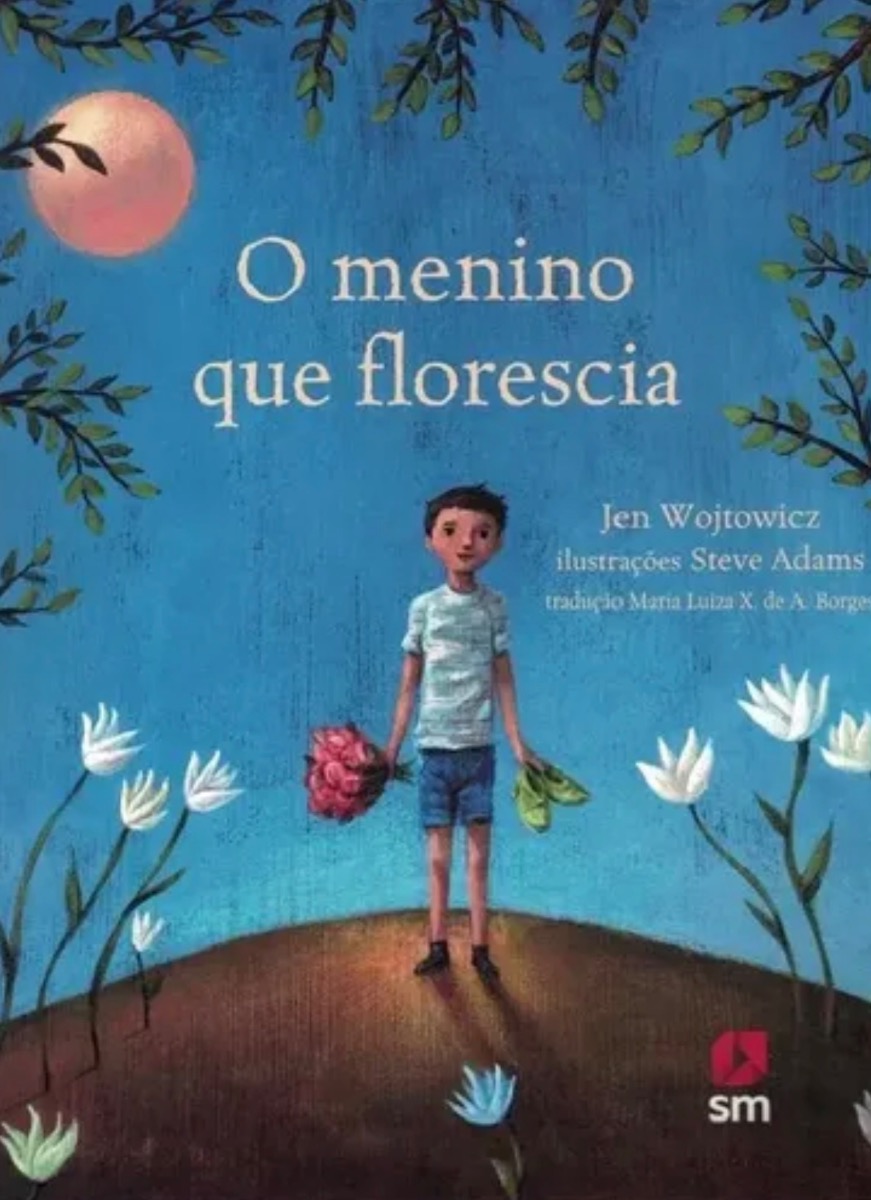 Capa de O menino que florescia