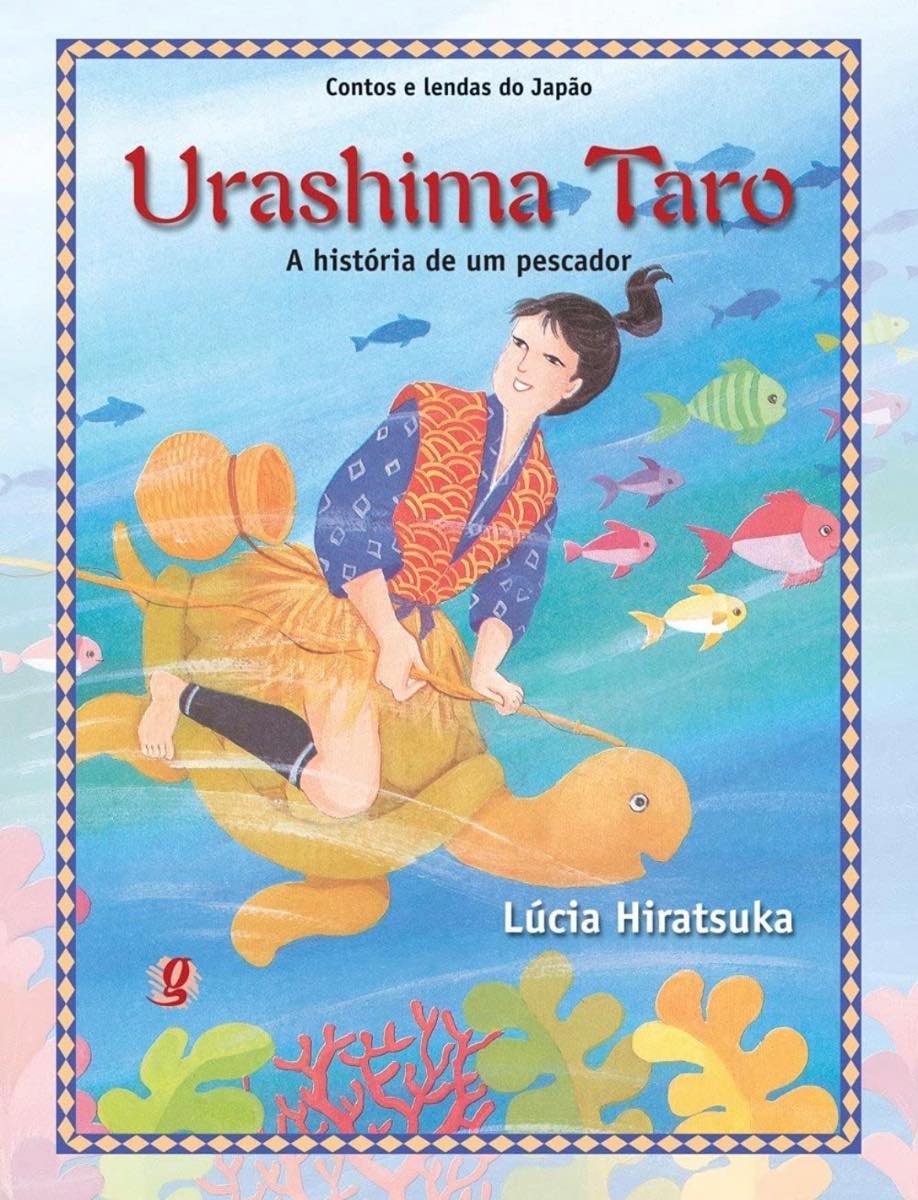Capa de Contos e lendas do Japão- Urashima Taro - a história de um pescador