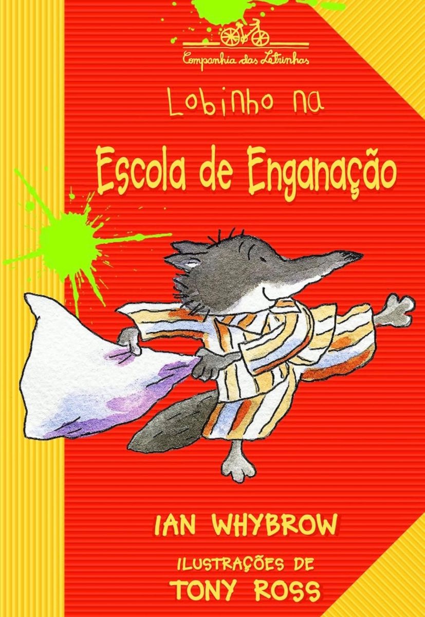Capa de Lobinho na escola da enganação
