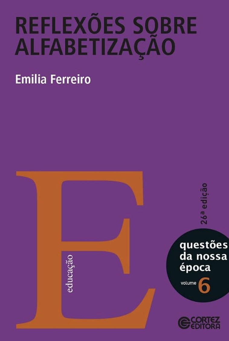 Capa de Reflexões sobre Alfabetização