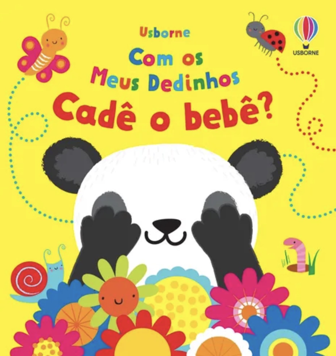 Capa de Com os meus dedinhos. Cadê bebê?