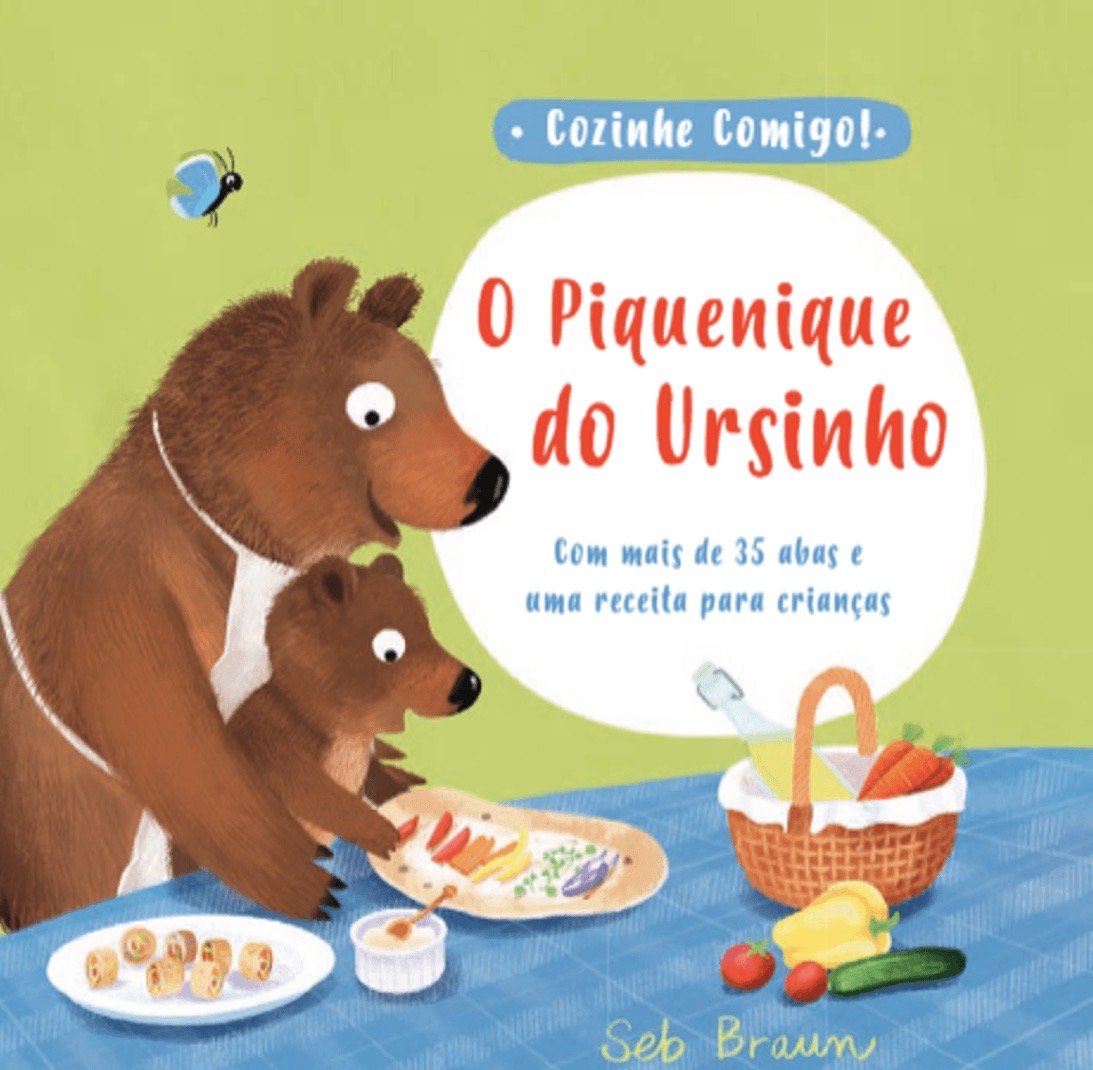 Capa de O piquenique do ursinho