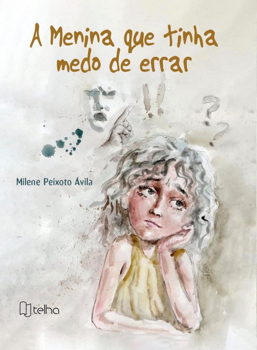 Capa de A menina que tinha medo de errar