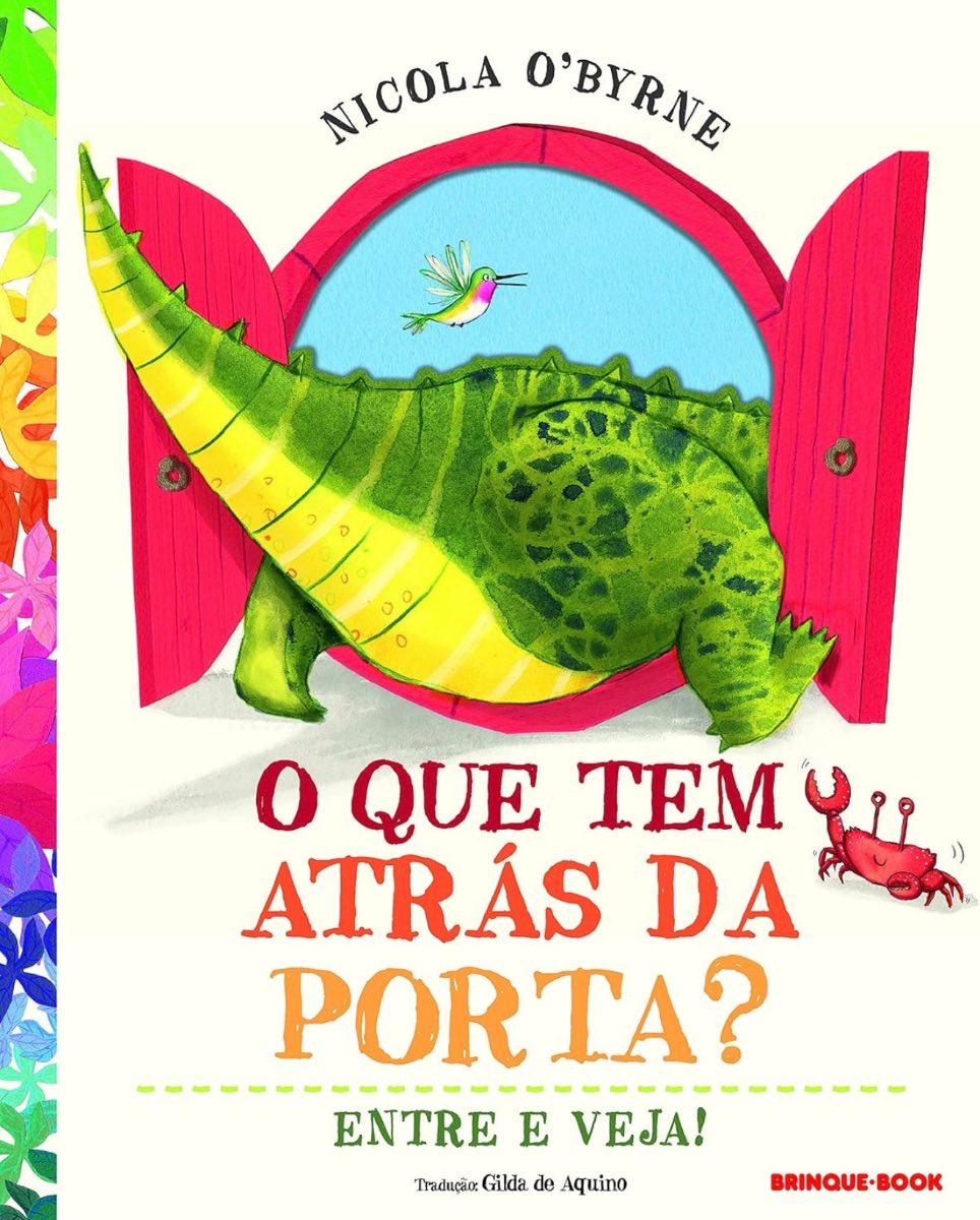 Capa de O que tem atrás da porta? Entre e veja!