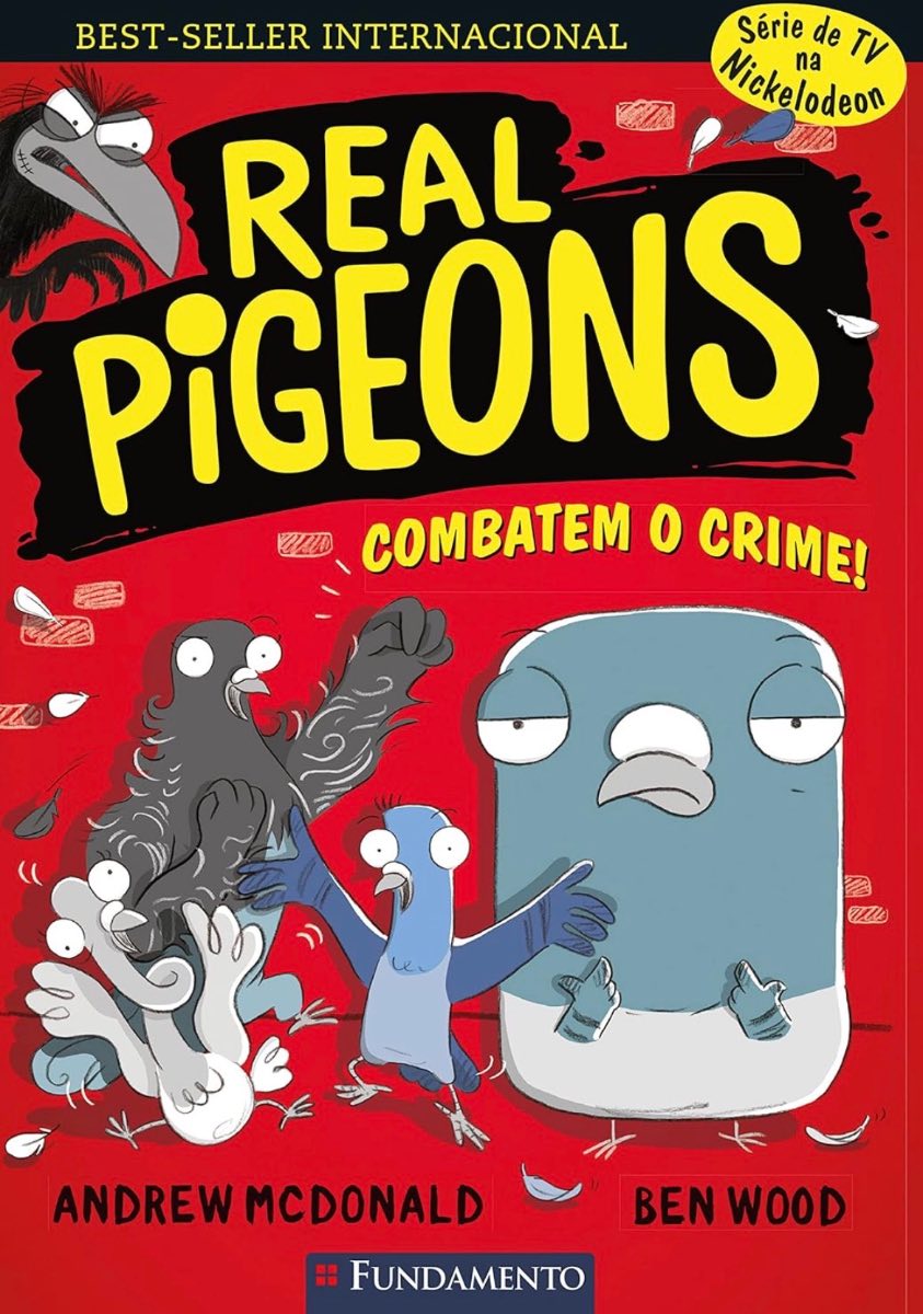 Capa de Real Pigeons- combatem o crime