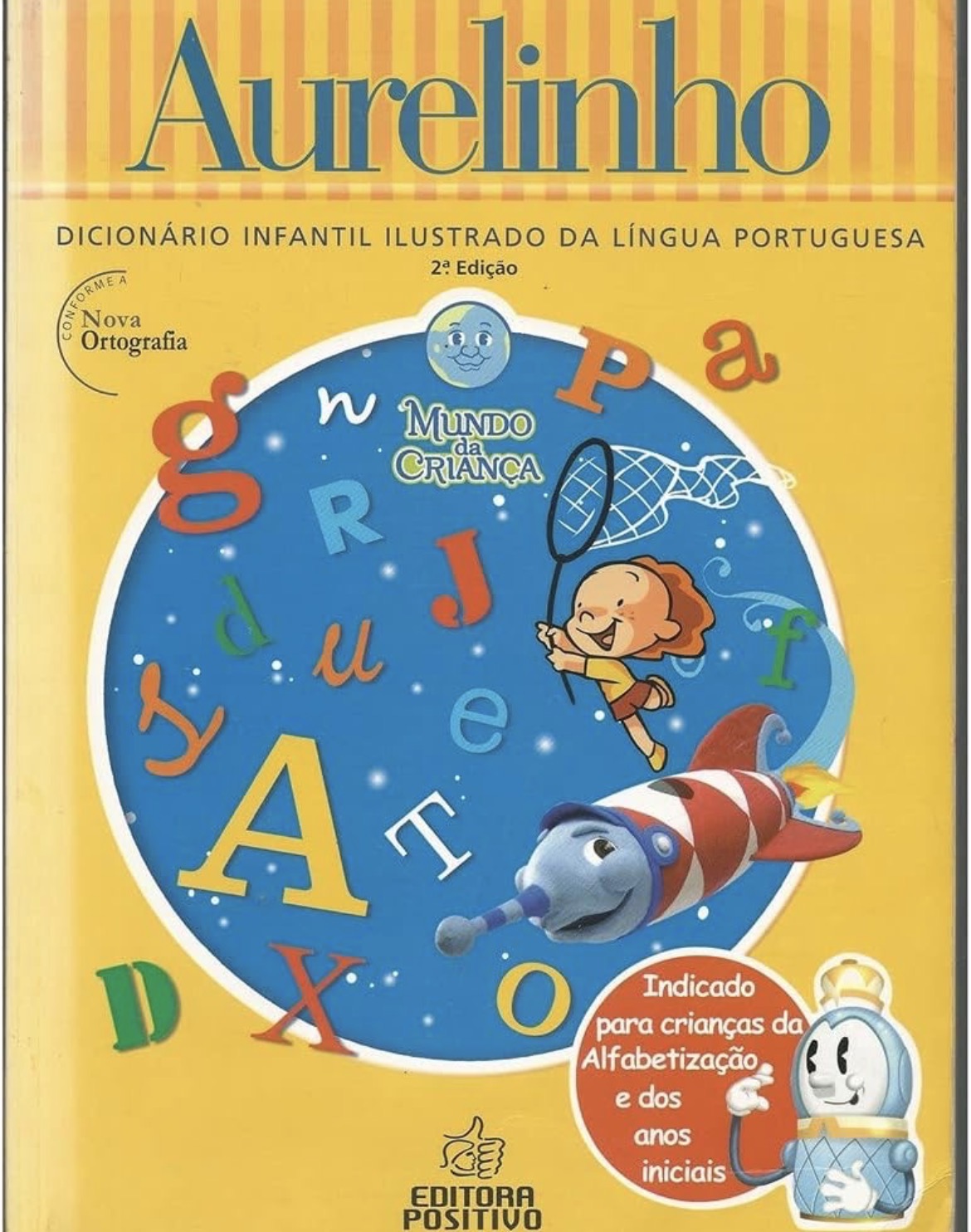 Capa de Aurelinho- dicionário infantil ilustrado