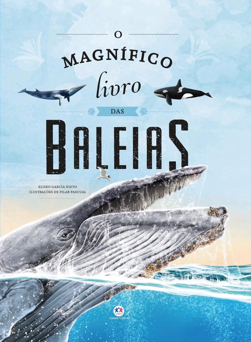 Capa de O magnífico livro das Baleias
