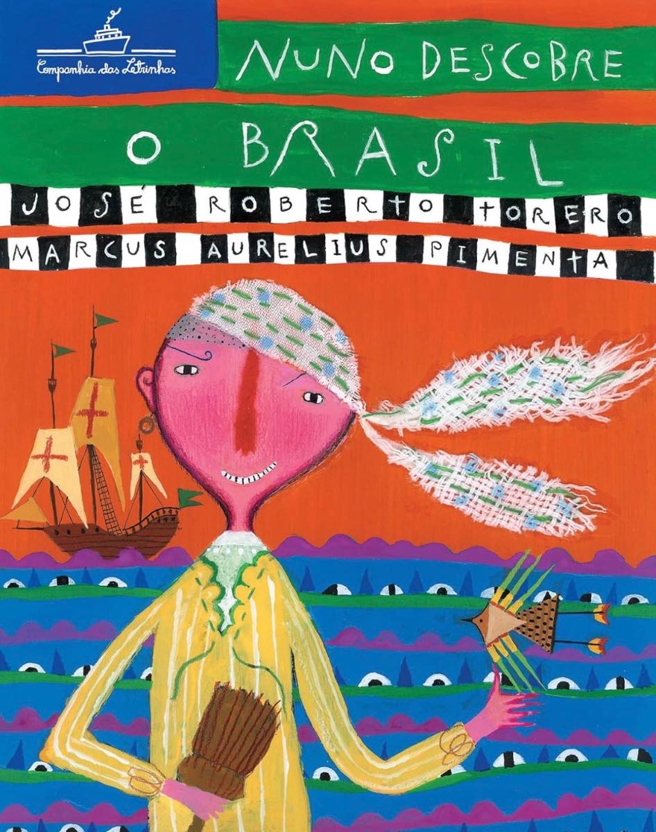 Capa de Nuno descobre o Brasil