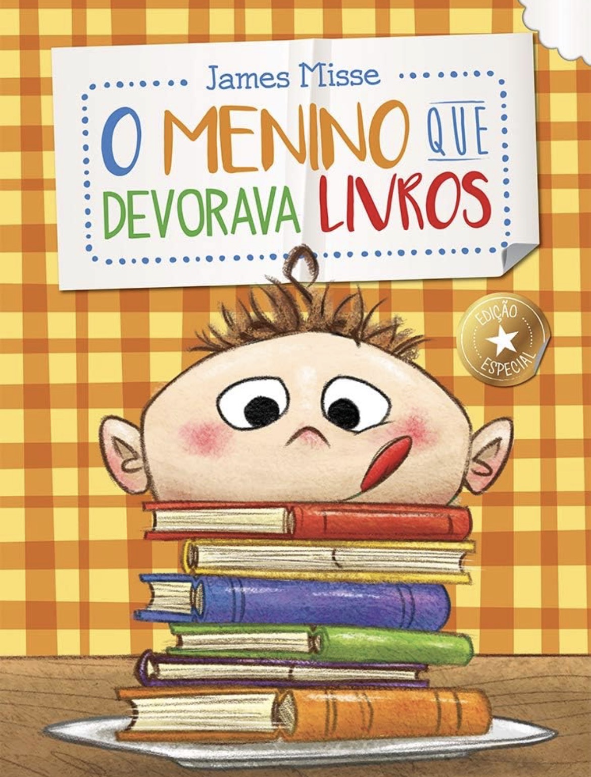 Capa de O menino que devorava livros