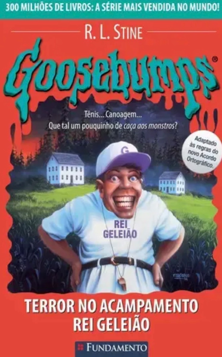 Capa de Goosebumps : terror no acampamento