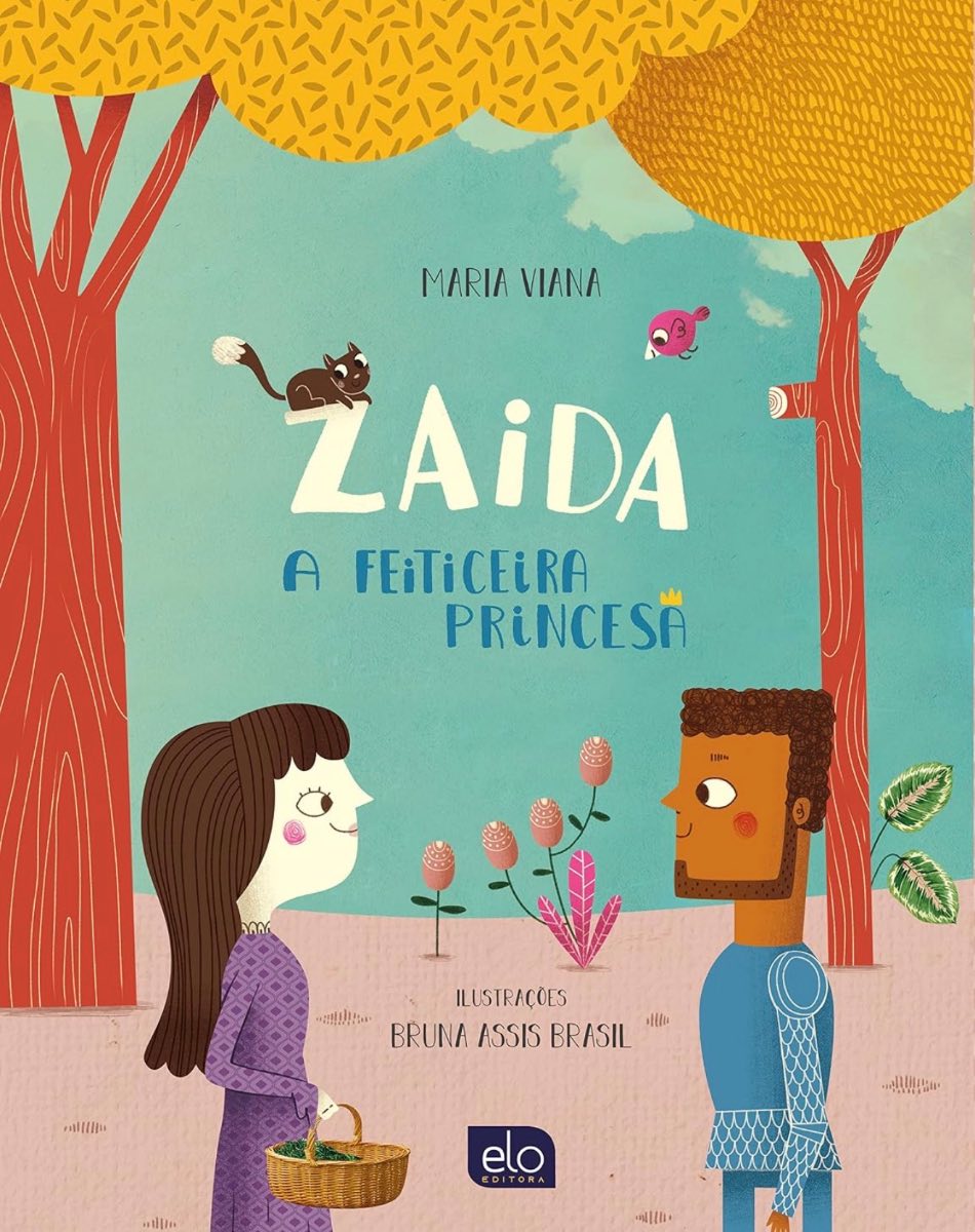 Capa de Zaida a feiticeira princesa