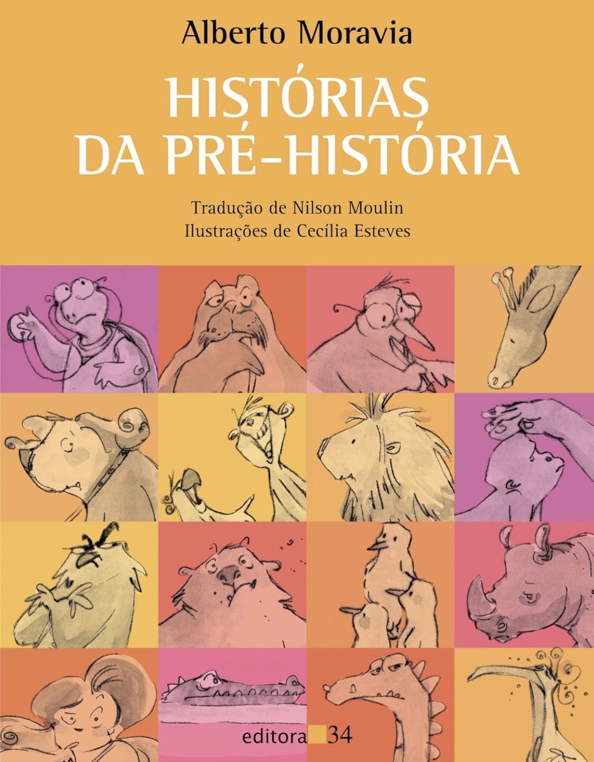 Capa de Histórias da pré-história