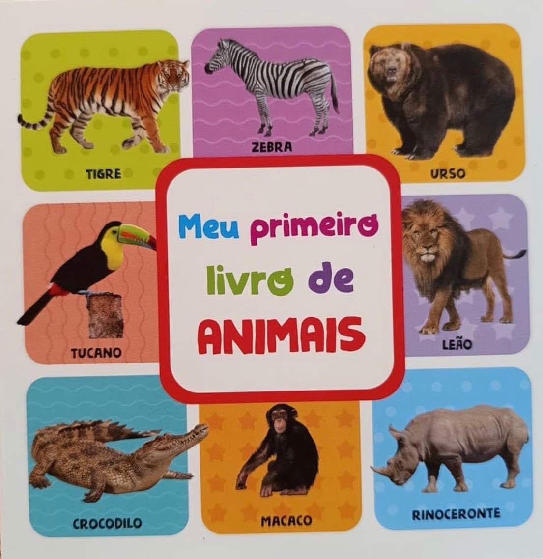 Capa de Meu primeiro livro de animais
