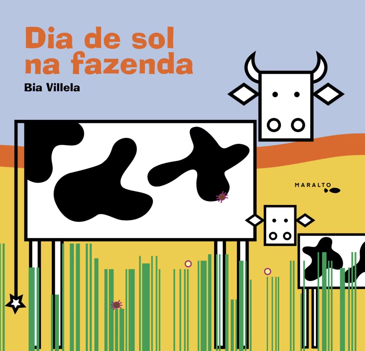 Capa de Dia de sol na fazenda